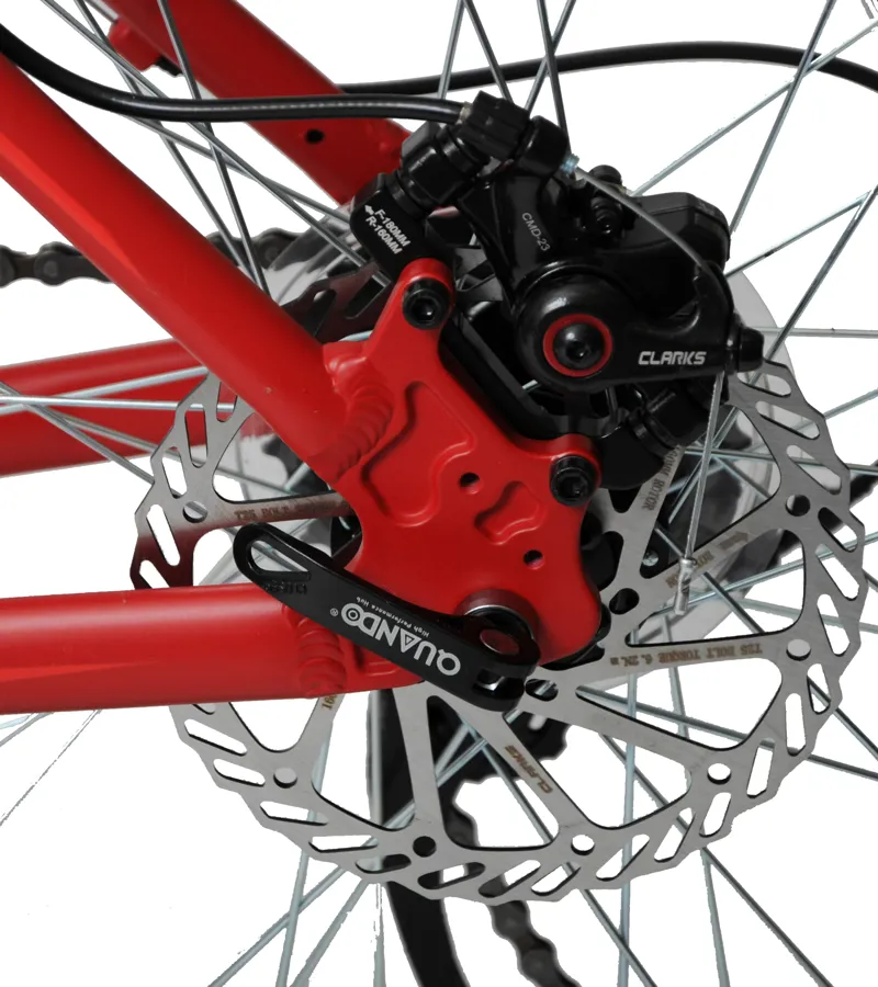 Ammaco Road Runner Pro D 700c Sports Hybrid Red-1